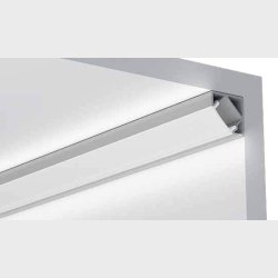 Alu-profile 45 incl cover, 2 meter x 19x19