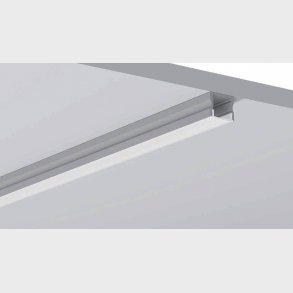 Alu-profile for 12mm tape, 2 meter x 17x15