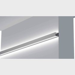 Alu-profile, dual up/down for 12mm tape, 2 meter x 31x28