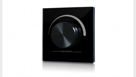 1CH Wall Mount PWM Black Potmeter (4x5A)