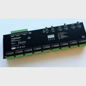 Driver 36CH, 3A/ch DMX/RDM 12-24v (36/72W ch)
