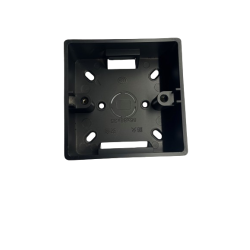 Backbox , 86x86mm sort, for PWM potmeter