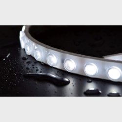 Wall washer W3000k, 30&deg;, 18w/m, 48Led/m, IP68