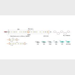 W 6000K, 14,4w/m, 60Led/m, IP20