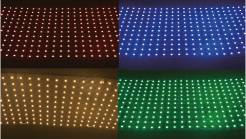 RGB W2700, 288Led/sht, 24x48cm, 90W, IP20