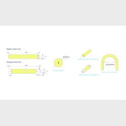 Neon 25, 360,RGB, 5w/m, IP67, 24V, Pr m.