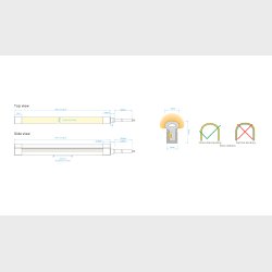 Neon Side,RGB, 5w/m, IP67, 24V, Pr.m.