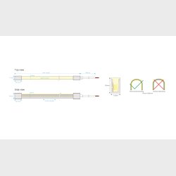 Neon Side, RGB, 15w/m, IP67, 24V, Pr.m.