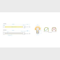 Neon Side, RGB, 15w/m, IP67, 24V, Pr.m.
