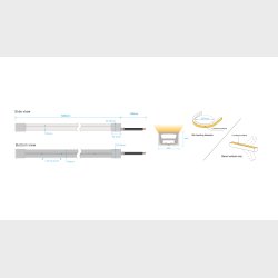 Neon Top, RGBW, 16w/m, IP67, 24V, Pr.m.