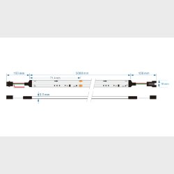 RGBW 27k, COB, Pixel, 14pix/m, 784Led/m, 24V