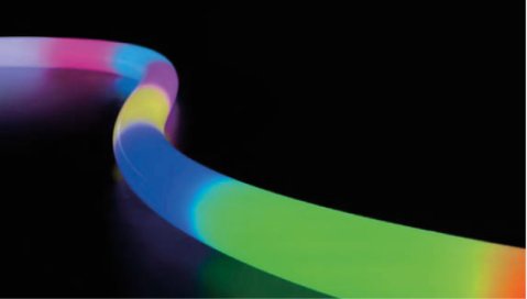 Neon Round RGB, 25w/m, IP67, 24V, PIXEL, Pr.m.