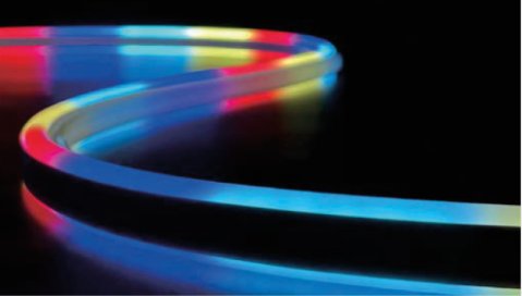 Neon DoubleSide RGB, 12,5w/m, IP67, 24V, PIXEL, Pr.m.