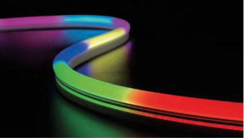 Neon Side RGB, 12,5w/m, IP67, 24V, PIXEL, Pr.m.