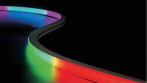 Neon Top RGB, 12,5w/m, IP67, 24V, PIXEL, Pr.m.