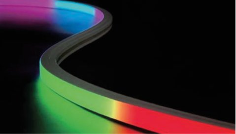 Neon Top RGB, 12,5w/m, IP67, 24V, PIXEL, Pr.m.