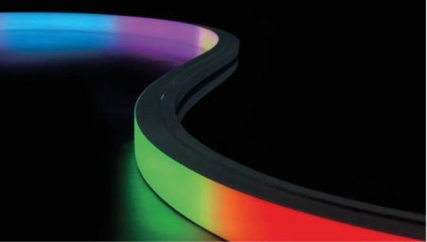 Neon Top RGB, 12w/m, IP67, 24V, DMX, Pr.m.