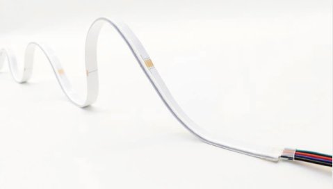 RGB side emitted COB, 9w/m, 10mm, 5m