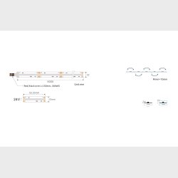 RGB, 15w/m, 840Led/m, IP20, 180dg