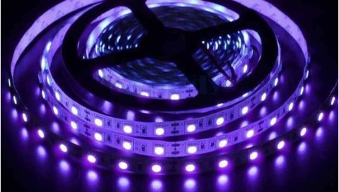 UV , 382-385nm, 10w/m, 120Led/m, IP20