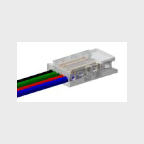Connector for cable, AWG22, 10mm RGB COB