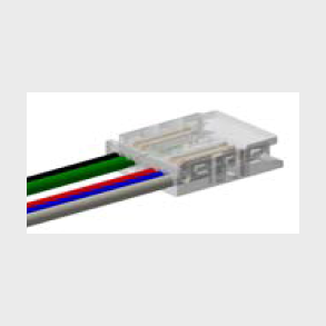 Connector for cable, AWG22, 12mm RGBW COB